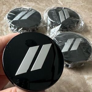 4PCS Slash Wheel Center HubCap Emblem Badge Trim for Dodge Charger Challenger